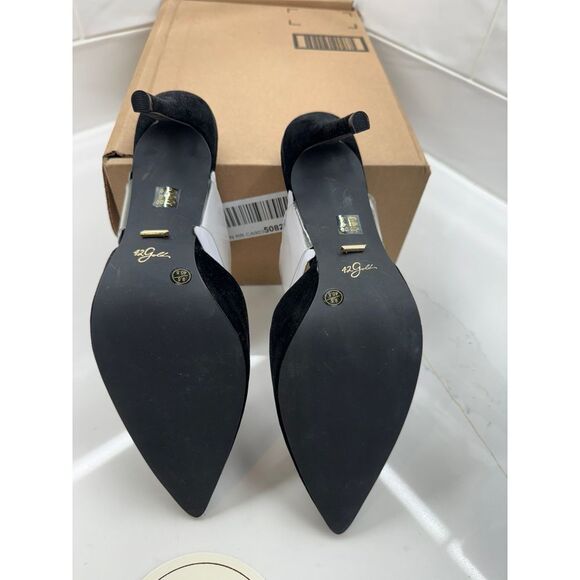 42 gold‎ Ronnie Pointed Toe Mule 9.5 - Picture 5 of 6